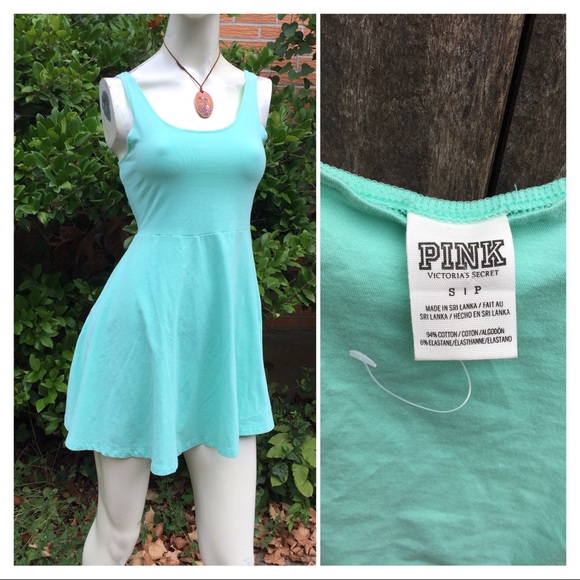 PINK Victoria's Secret Dresses & Skirts - Victoria’s Secret Pink Sea foam Mint Summer Dress